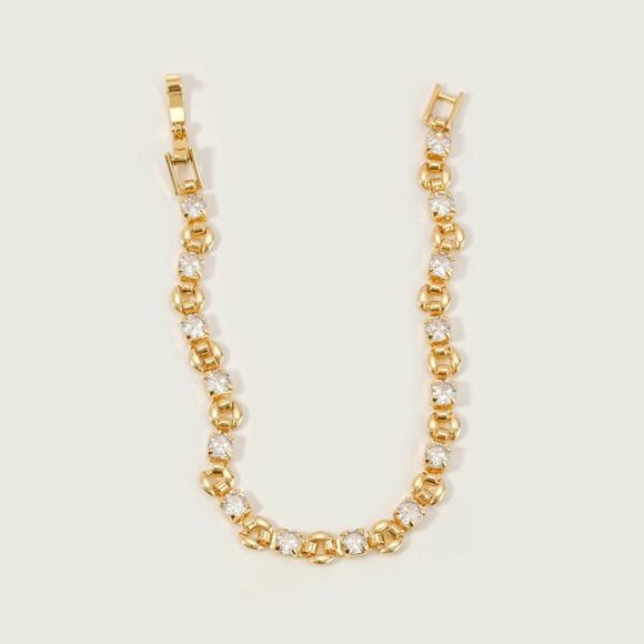 Bracelet for Women 14K Gold Plated Dainty Chain Simple Jewelry Cute Handmade Min - Picture 3 of 5